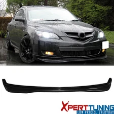 Fits 07-09 Mazda 3 Hatchback 5DR JDM MS Style Front Bumper Lip Spoiler Unpainted