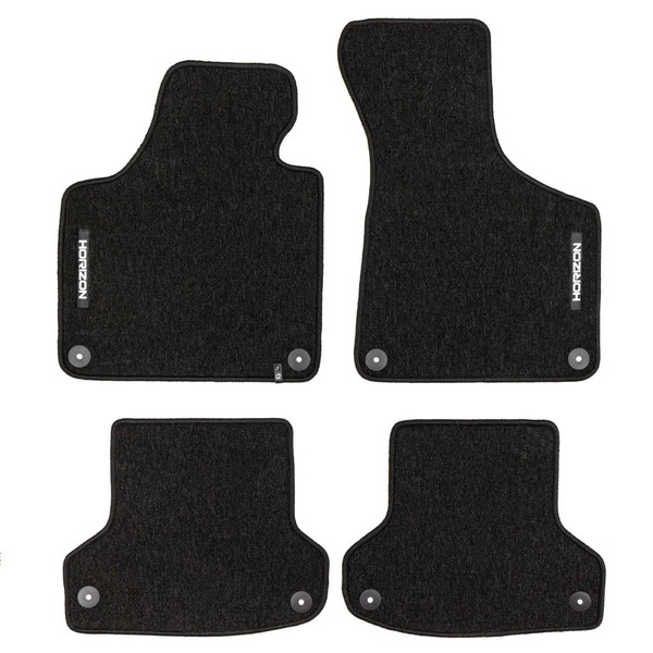 Frogum FußMattensatz Autoteppich Textil FüR Audi A3 Sportback 8PA 8P1 8P7-image