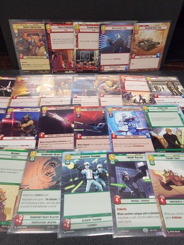 Star Wars Unlimited Spark Of Rebellion Hyperspace x100 Card Bundle - Picture 3 of 6