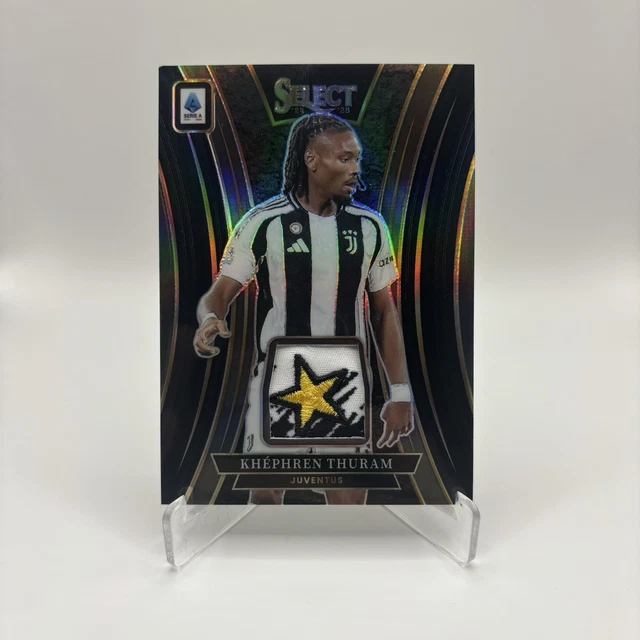 Panini Serie A Select 24/25 Khéphren Thuram Black 1/1 Patch Juventus