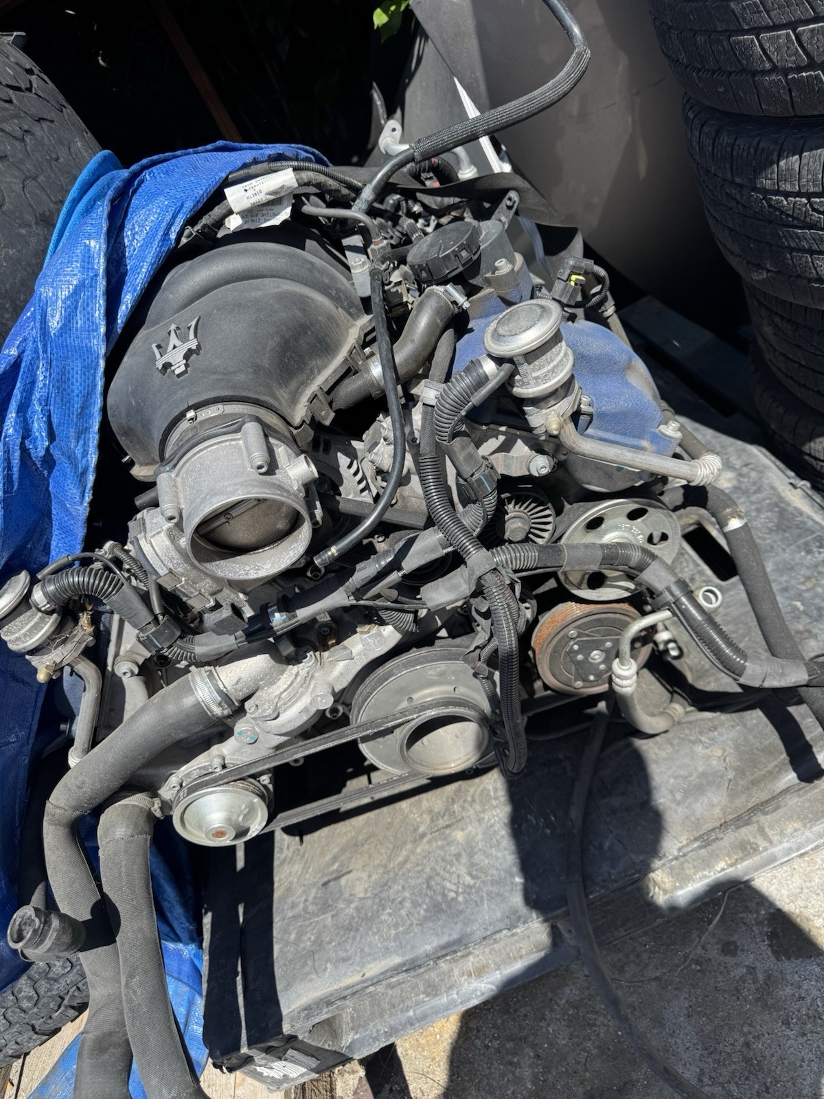 2010 Maserati Quattroporte 4.2L Engine m139 v8 engine