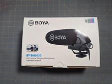 Boya BY-BM3030 On-Camera Shotgun Microphone for DSLR, Mirrorless and Video Came