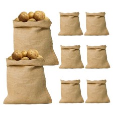Jutesack Jutebeutel f&uuml;r Kartoffelrennen kartoffelsack, 60 x 99,8 cm, wiederve...