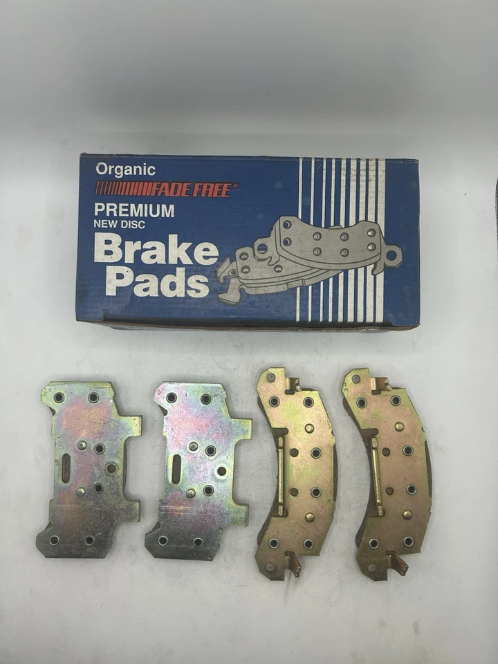Pastillas de freno Fade Free D190 Pontiac 6000, Buick Somerset, Chevrolet Corsica Foto 2 de 3
