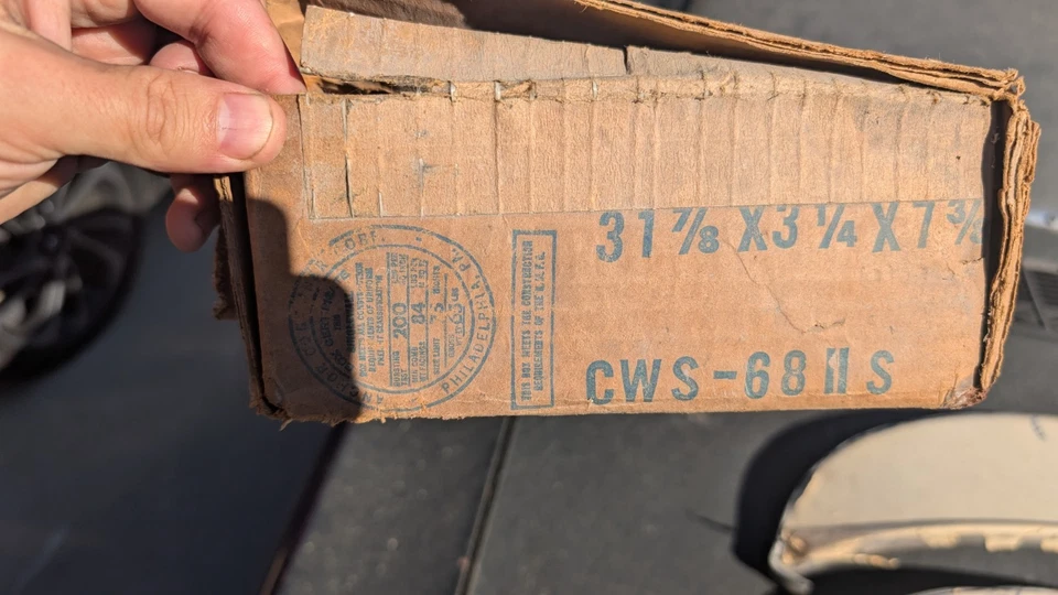 Nuevo de Lote Antiguo Foxcraft 1968-1970 Chevy II Acero Inoxidable Guardabarros Falda CWS-68 II Chevrolet Nova Foto 2 de 4