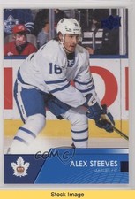 2021-22 Upper Deck AHL Blue Alex Steeves #70 READ r8k