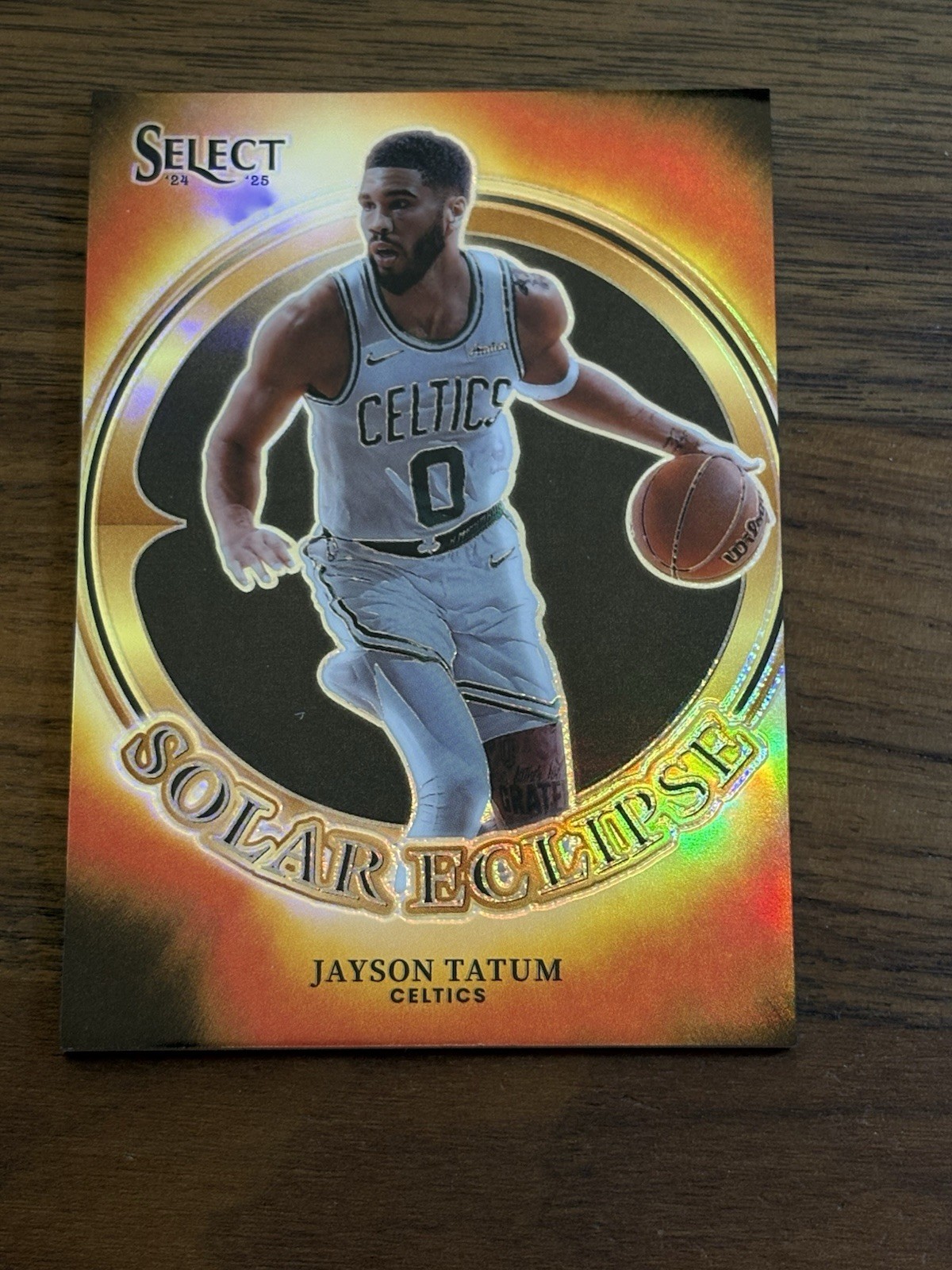 2024-25 Panini Select Jayson Tatum Solar Eclipse SSP Case Hit #2 Boston Celtics