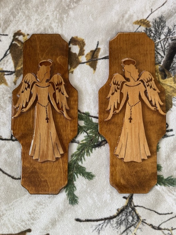 Angel Wall Hangings • Handmade Acrylic • Gorgeous Peaceful