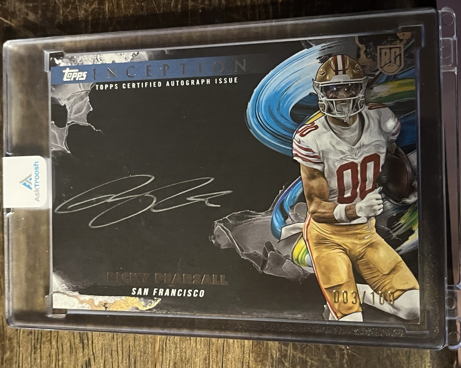 Ricky Pearsall Topps Inception Inception Silver Signings #ISSRP Base