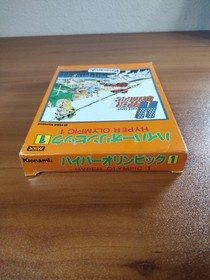 Vintage Konami Hyper Olympic 1 Video Game for MSX Computers Konami 1984