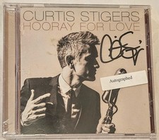 SIGNED NEW SEALED Hooray for Love by Stigers, Curtis (CD, 2014)