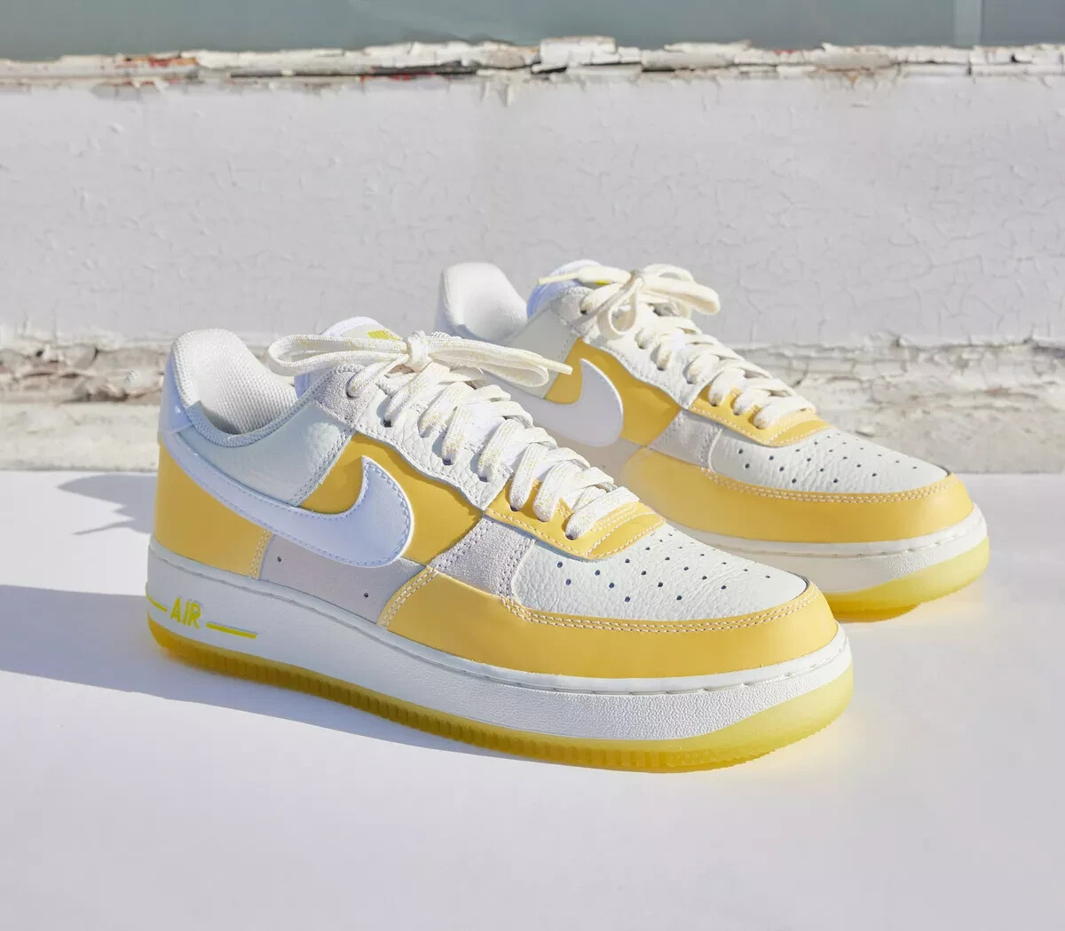 nike air force 1 low uv white pink yellow