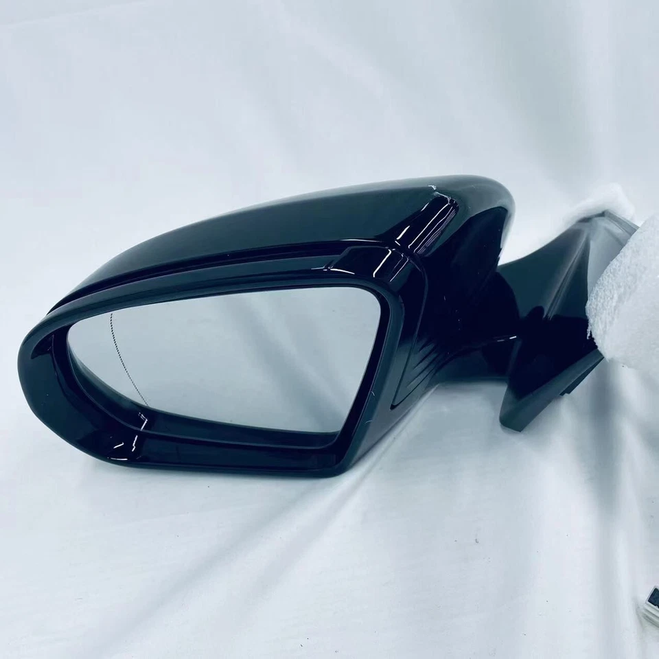 Espejo retrovisor lateral del conductor del coche para Mercedes Benz clase S W222 S450 S500 S560 izquierdo negro Foto 4 de 4