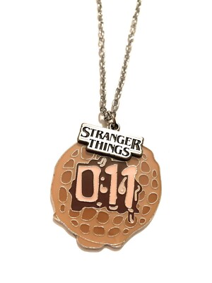 Stranger Things Halskette Waffle Eggos Eleven 011 Will Mark Dustin Demogorgone