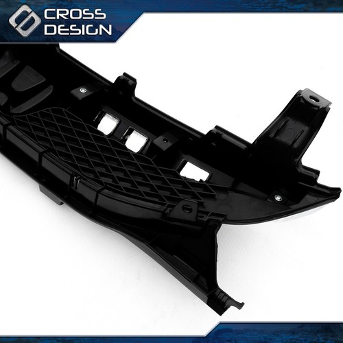 Fit For 2009 2010 2011 Honda Civic Sedan Chrome Trim Bumper Upper Grill Grille - Picture 4 of 12
