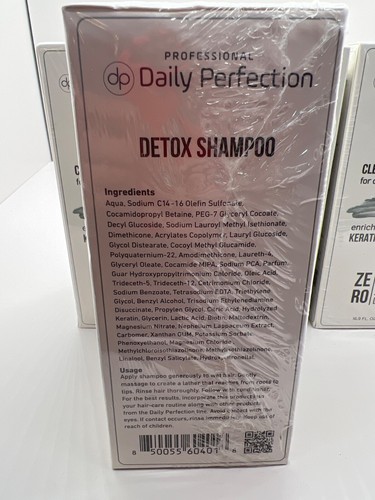 Lot of 4 Professional DAILY PERFECTION DETOX SHAMPOO 16.9 OZ -NEW - SEALED - Picture 5 of 5
