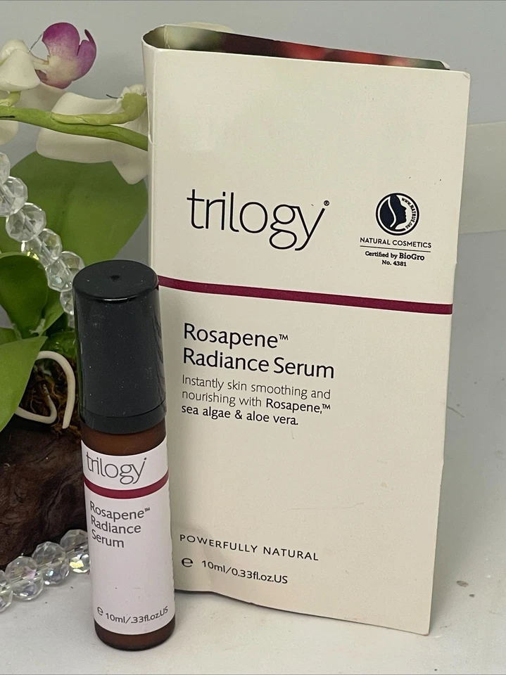 Suero Trilogy Rosapene Radiance - 0,33 oz tamaño de viaje - nuevo Foto 2 de 3