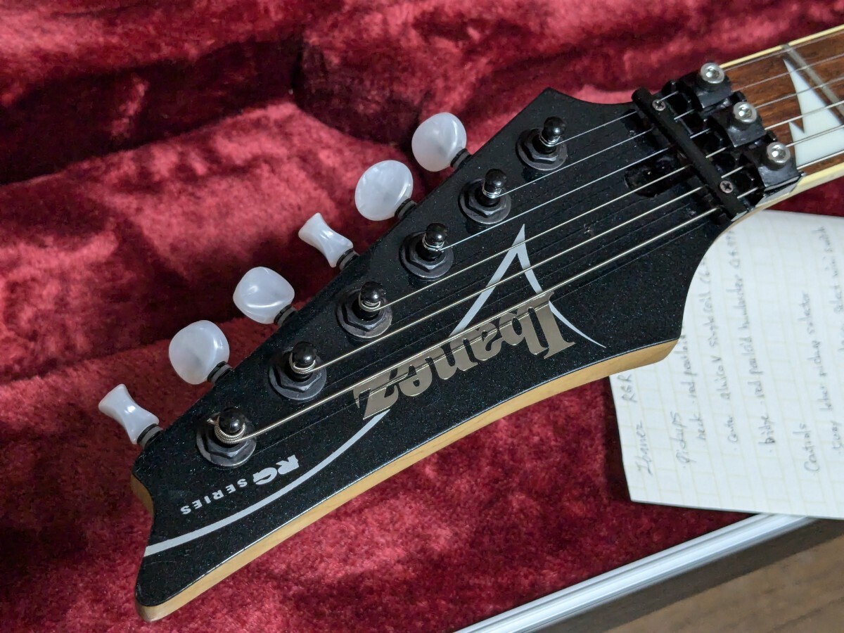 Electric Guitar Ibanez RG R350EX Modified Black PLEASE READ