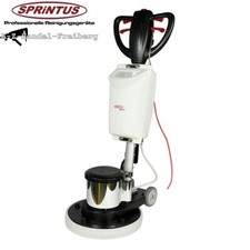 Sprintus Einscheibenmaschine Hercules Bohnermaschine + Tank + Bürsten