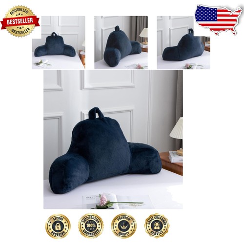 Portable Backrest Pillow - Large Wedge Support for Reading, Resting & Sleeping