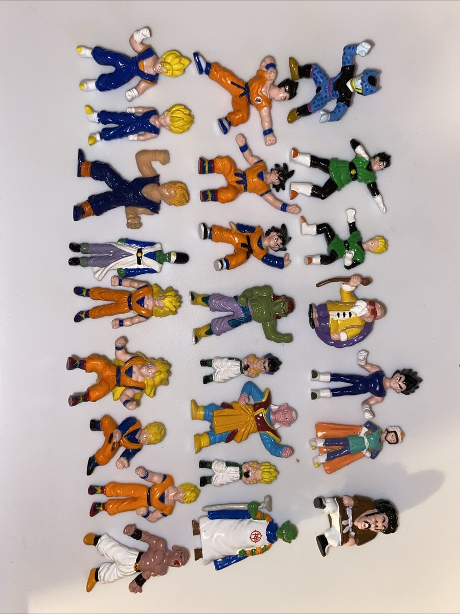 Huge Vintage 1989-1996 DRAGON BALL Z Mini Figure Lot of 24 Huge Vintage 1989-1996 DRAGON BALL Z Mini Figure Lot of 24