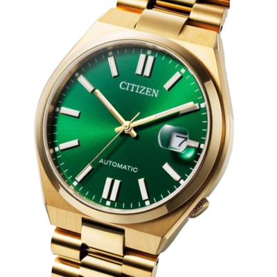Citizen Tsuyosa NJ0152-51X Automatik Saphirgrünes Zifferblatt Herrenuhr