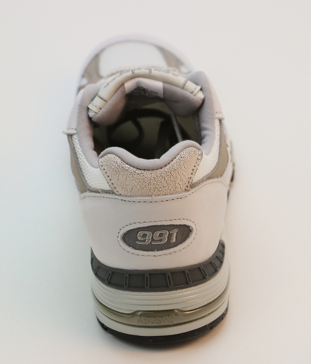 New Balance 991 Men's Shoes M991FLB Made in UK Star White