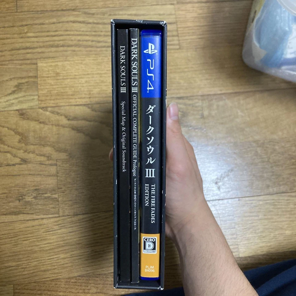 DARK SOULS III THE FIRE FADES EDITION Map Guide Book Soundtrack CD Japanese ver - Image 2 of 3
