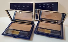 (x2) Alexandra de Markoff Moisturizing Powder Blush TROPICAL TAN ADeM NEW