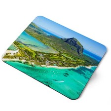 Mouse Mat Pad - Mauritius Tropical Beach Paradise Laptop PC Desk Office #16659