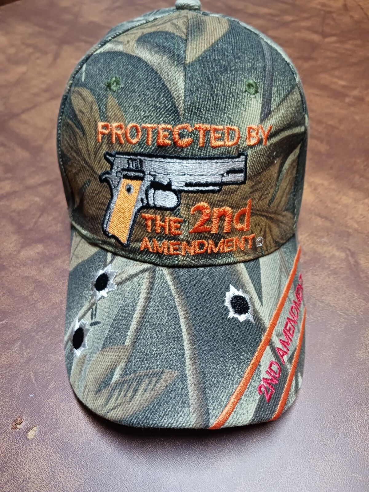 Protected by 2nd Amendment Emboridered Baseball C… - image 5