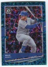 Max Muncy 2020 Donruss Optic Teal Velocity Prizm #192 20/35  Dodgers