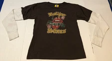 Boys Rolling Stones LIPS L/S Pullover Junk Food - Made in USA - Size Boys M