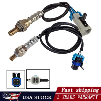 2PCS Oxygen Sensor Up+Down For Chevy Cobalt 2005-2010 & HHR 2006-2011 2.2L 2.4L