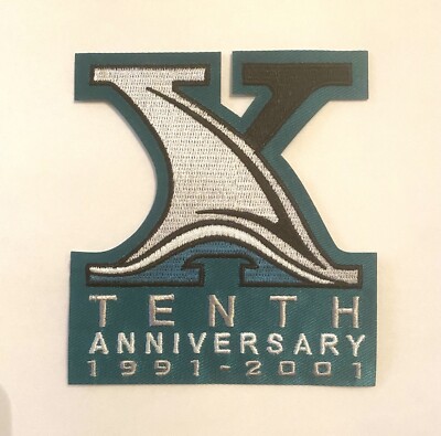 San Jose Sharks 10th Anniversary Jersey Patch