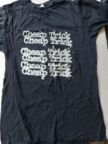 Cheap Trick Original Vintage Tour T Shirt 1982 kein Reprint Top Zustand