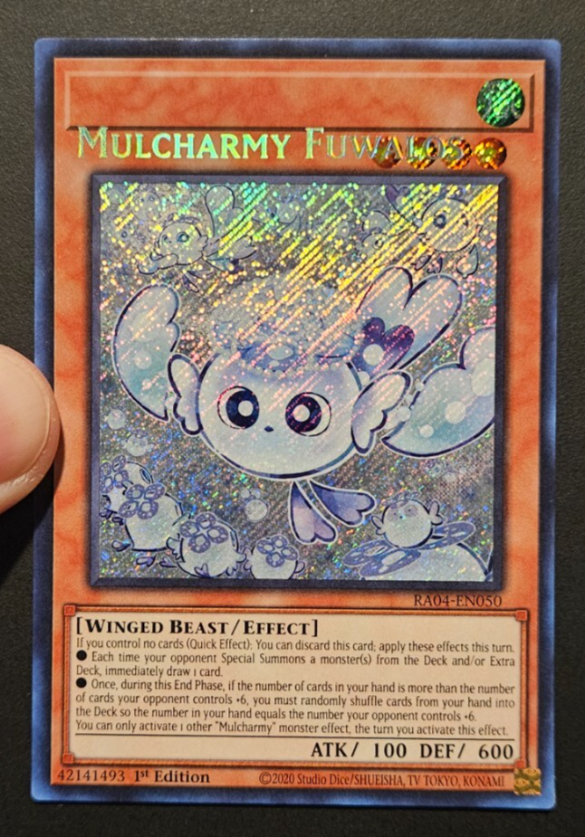 [レア] udai / Not Losing You misprint name shift Mulcharmy Fuwalos (Secret Rare) RA04