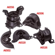5Pcs Engine Transmission Motor Mount for Honda Civic 1996 1997-2000 1.6L A6506
