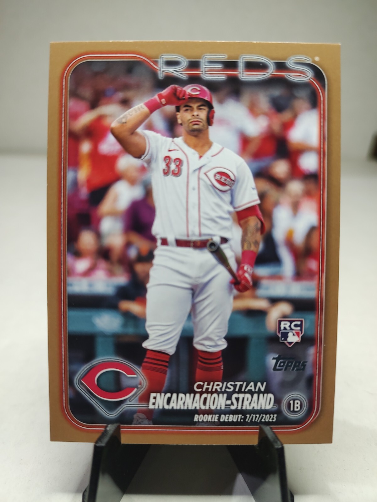 2024 Topps Update Series Rookie Debut Gold US201 Christian