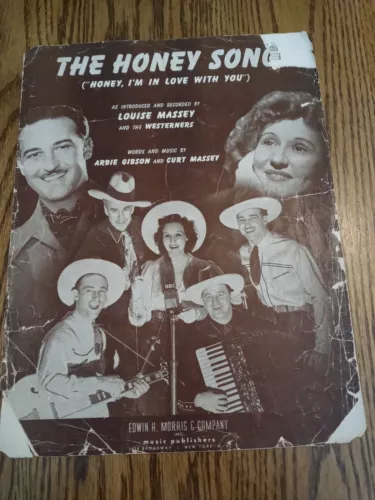 THE HONEY SONG VINTAGE Sheet Music 