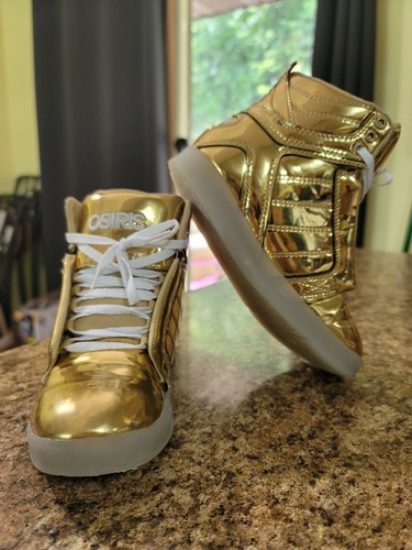 gold osiris shoes