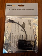 Bytecc 41135 USB C to VGA -USB 3.0 -Type C Adapter, 3 in 1 Digital Multiport Hub