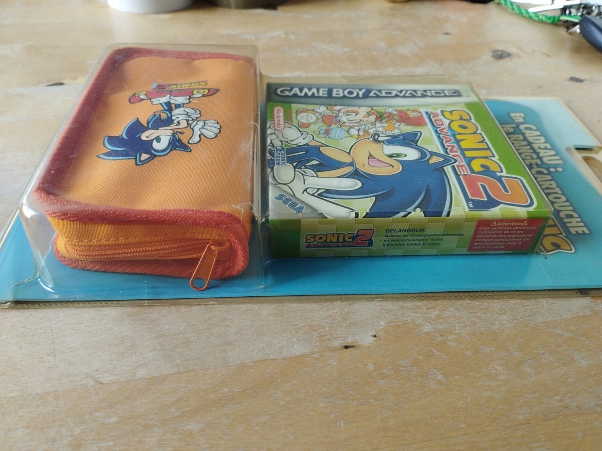 Sonic Advance 2, Jeu GameBoy Nintendo Advance. Neuf Blister Rigide FR