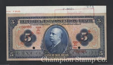 Brazil Banknote Specimen Catalog 29as