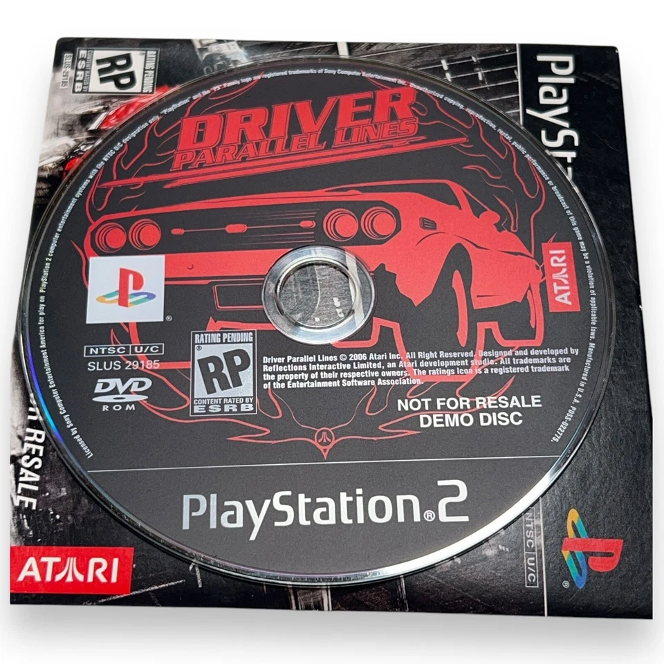 Driver Parallel Lines PlayStation 2 (2006) Demo Disc - Image 4 of 4