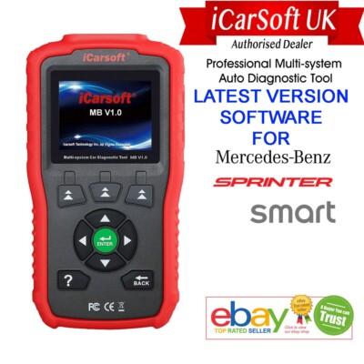 iCARSOFT MB V1.0 FOR MERCEDES MULTI - SYSTEM DIAGNOSTIC FAULT CODE SCANNER TOOL