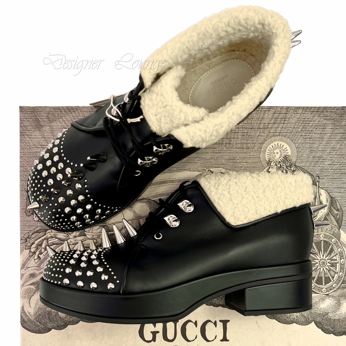 Gucci studded boots new arrivals