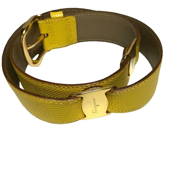 Cinturones de cuero Salvatore Ferragamo Multicolor para Mujer