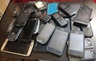 Lot of 31 Phones Vintage Untested Lg SamSung Smart Phone Other Please Read All
