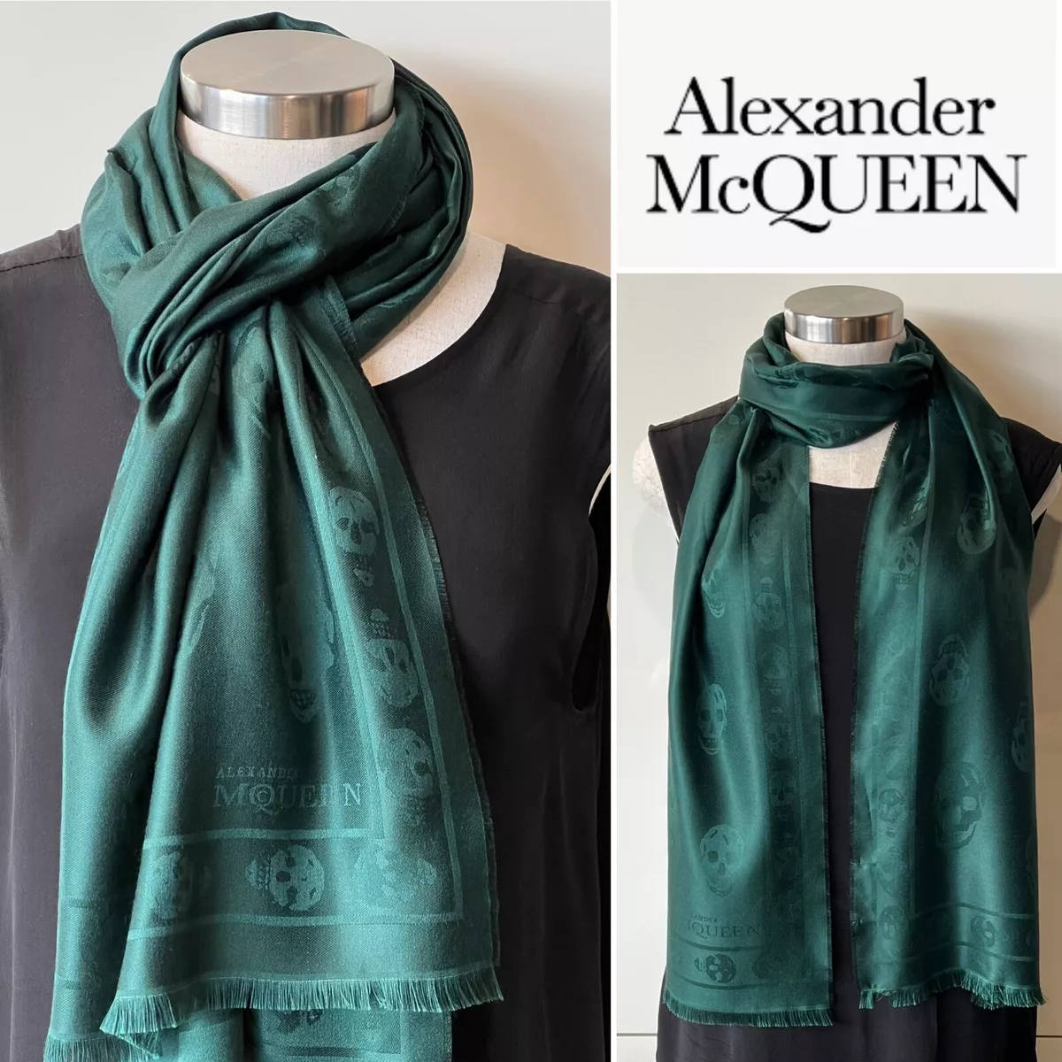 Alexander mcqueen store scarf ebay
